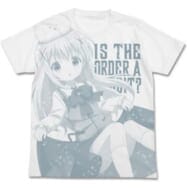 ご注文はうさぎですか? チノ オールプリントTシャツ/WHITE-S