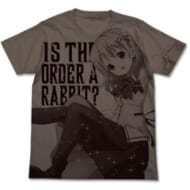 ご注文はうさぎですか? ココア オールプリントTシャツ/CHARCOAL-M