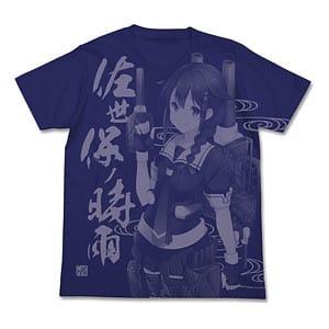 艦隊これくしょん -艦これ- 佐世保の時雨 Tシャツ/NIGHT BLUE-XL