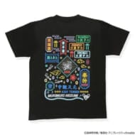 鬼滅の刃 ネオングラフィックTシャツ【遊郭編】XL