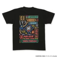 鬼滅の刃 ネオングラフィックTシャツ【無限列車編】XL>