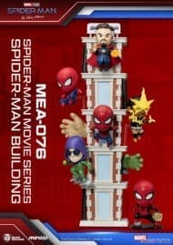 【ミニ・エッグアタック】 スパイダーマン:ノー・ウェイ・ホーム スパイダーマン・ビルディング(6体セット)>