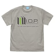 ドールズフロントライン I.O.P.ロゴ Tシャツ ライトグレー Lサイズ