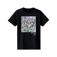 ピアプロキャラクターズ 鏡音リン&鏡音レン Happy 14th Birthday ホログラムTシャツ ブラック レディースXLサイズ