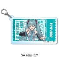 『初音ミク&ピアプロキャラクターズ』 アクリルキーホルダー SA (初音ミク)