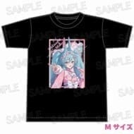 初音ミク あやかしステージ Tシャツ 黒(M)