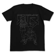 ドラゴンボールZ 人造人間17号&18号Tシャツ/BLACK-M