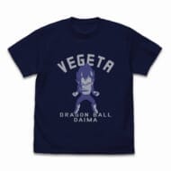 ドラゴンボールDAIMA ベジータ(ミニ) Tシャツ/NAVY-M