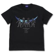 遊戯王ARC-Ⅴ 遊矢&ユート&ユーゴ&ユーリ Tシャツ/BLACK-M>