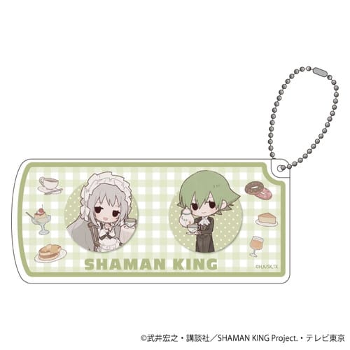 スライド式小物ケース「TVアニメ『SHAMAN KING』」04/カフェver. グリーン(レトロアート)