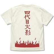 NARUTO-ナルト- 疾風伝 四代目火影 Tシャツ/VANILLA WHITE-L>
