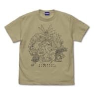 NARUTO-ナルト- 疾風伝 尾獣 Tシャツ/SAND KHAKI-XL