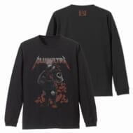 僕のヒーローアカデミア 爆豪勝己 袖リブロングスリーブTシャツ/BLACK-XL