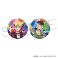 BORUTO -ボルト- NARUTO NEXT GENERATIONS きらきら缶バッジ 2個セット ボルト&カワキ