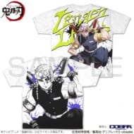 鬼滅の刃 宇髄天元 両面フルグラフィックTシャツ/M>