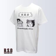 ゆっくり霊夢&魔理沙×RSOコラボTシャツ(白)Sサイズ>