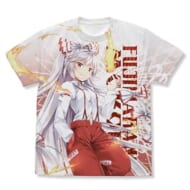 東方Project 藤原妹紅 フルグラフィックTシャツ なつめえりver./WHITE-XL