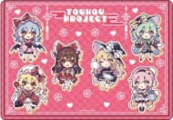 東方Project ミニキャライラスト キャラクリアケース01 集合デザイン 浴衣ver.