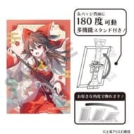 【事後通販5月上旬発送】東方Project アート缶バッジ_博麗霊夢/博麗神社初詣