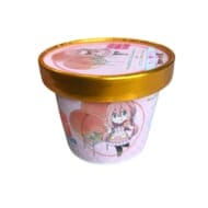 ※冷凍 ゆるキャン△サンリオキャラクターズコラボ カップ桃アイス3個セット