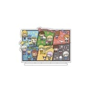 TIGER & BUNNY 2×サンリオキャラクターズ プレミアム アクリルジオラマプレート 01/整列デザイン(ミニキャライラスト)>