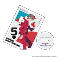 HIGH CARD×サンリオキャラクターズ カード型アクリルスタンド クリス・レッドグレイヴ×ハローキティ>