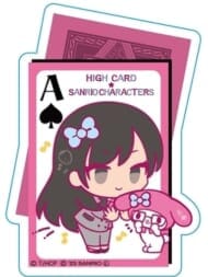 HIGH CARD×サンリオキャラクターズ アクリルメモスタンド ウェンディ・サトー×マイメロディ>