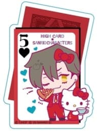 HIGH CARD×サンリオキャラクターズ アクリルメモスタンド クリス・レッドグレイヴ×ハローキティ>