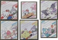おでかけ子ザメ×サンリオ トレーディング色紙コレクション(お出かけ子ザメ) 6個入りセット