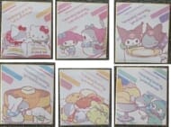 おでかけ子ザメ×サンリオ トレーディング色紙コレクション(SC) 6個入りセット