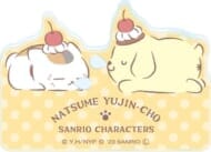 夏目友人帳×サンリオキャラクターズ スタンドメモクリップ ニャンコ先生/ポムポムプリン