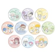 Dr.STONE×サンリオキャラクターズ 缶バッジ 03/白衣 ブラインド(全10種)(ミニキャライラスト)