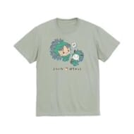 忍たま乱太郎×サンリオキャラクターズ 七松⼩平太×ポチャッコ Tシャツ (メンズ/レディース)>
