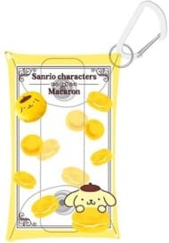 サンリオキャラクターズマカロン マルチクリアケースSサイズ 05 ポムポムプリン>