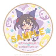 お兄ちゃんはおしまい!×サンリオキャラクターズ ウッドコースター ミニキャラver. 緒山みはり×クロミ