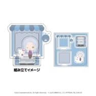 アクリルスタンドプレート23/雪白 東×チャーミーキティ(ミニキャライラスト)|A3!×Sanrio characters