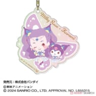 Yes!プリキュア5GoGo!×サンリオキャラクターズ オーロラアクリルキーホルダー06 ミルキィローズ×クロミ