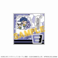 イナズマイレブンGO×サンリオキャラクターズ アクリルスタンドプレート24/剣城京介×クロミ(ミニキャライラスト)>