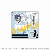 イナズマイレブンGO×サンリオキャラクターズ アクリルスタンドプレート30/雪村豹牙×まるもふびより(ミニキャライラスト)>