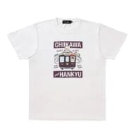 ちいかわ 阪急電車なTシャツ(電車正面)