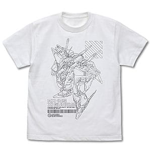 機動戦士ガンダム 閃光のハサウェイ クスィーガンダム Tシャツ/WHITE-L>