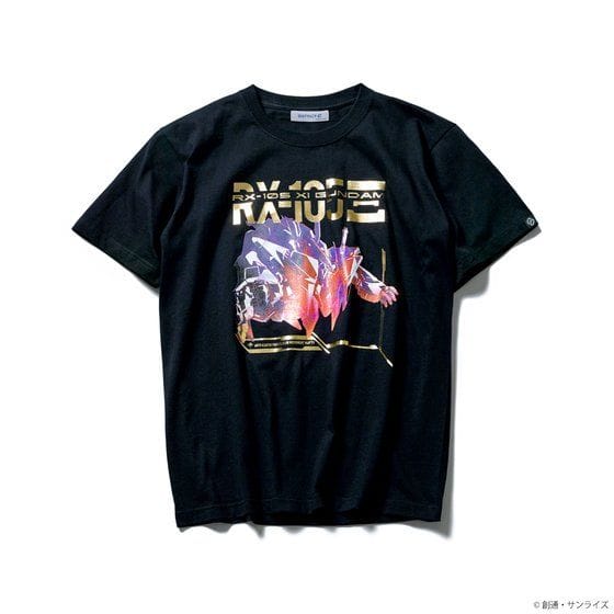 STRICT-G『機動戦士ガンダム 閃光のハサウェイ』 Tシャツ 箔グラデーション Ξ(クスィー)ガンダム