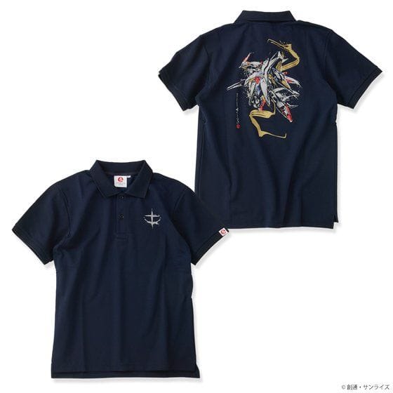 STRICT-G JAPAN 『機動戦士ガンダム 閃光のハサウェイ』 ポロシャツ 筆絵風ペーネロペー>