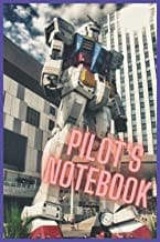 Pilot's Notebook (6X9 Notebook): Lined Notebook, 120 Pages – Robotech Gundam Styled Colorful Blank Lined Notebook (Anime Lover Gift)