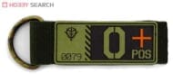 機動戦士ガンダム ジオン公国軍血液型PVCキーホルダー/O+>
