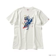 STRICT-G JAPAN 『機動戦士ガンダム SEED』 Tシャツ 筆絵風フリーダムガンダム柄>