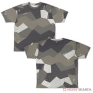 機動戦士ガンダム ジオン スプリンター迷彩 両面フルグラフィックTシャツ S
