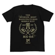 機動戦士ガンダム 最も量産されたMSTシャツ BLACK M>