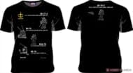 機動戦士ガンダム×October Beast 連邦全モビルスーツ Tシャツ (L)