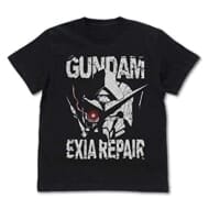 機動戦士ガンダム00 ガンダムエクシアリペア ヘッド Tシャツ BLACK XL>